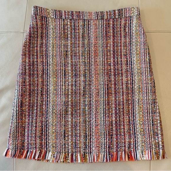 Catherine Melandrino Multicolor Tweed Skirt - Picture 3 of 11